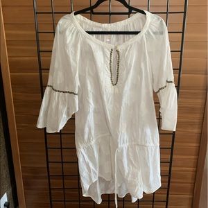 VIx White Beach Dress